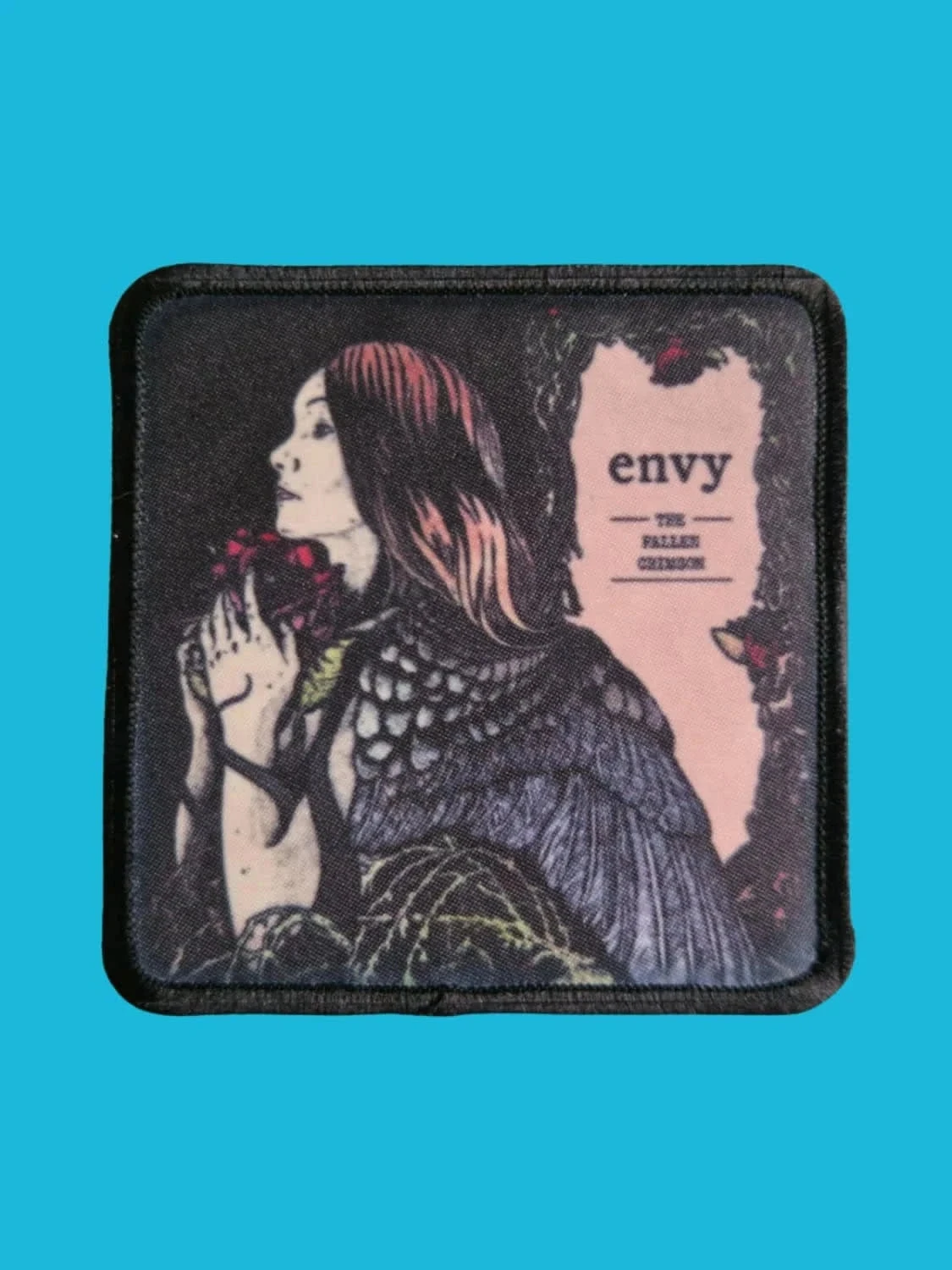 Patch Envy - The Fallen Crimson - Imprimé - Carré de 7,5 x 7,5 centimètres